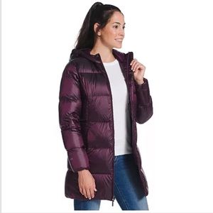 Eddie Bauer Luna Peak Parka Impermeabile Donna – Piumino 550 Fill Power, Blu Pavone, Taglia XS
